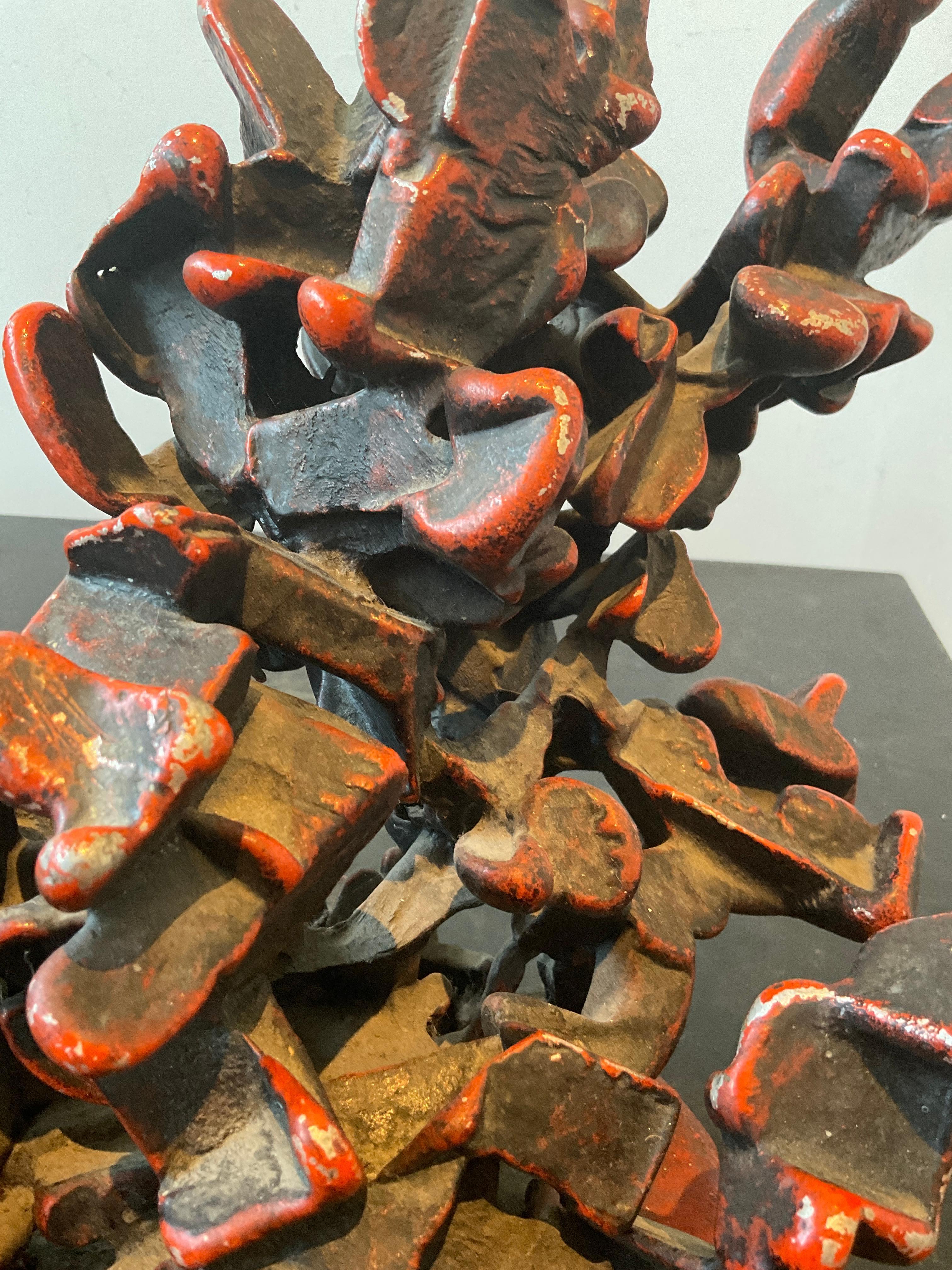 George Curtis Scultura astratta in alluminio in vendita 5