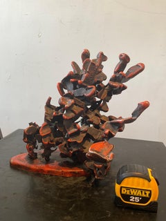 George Curtis Abstract Aluminum Sculpture