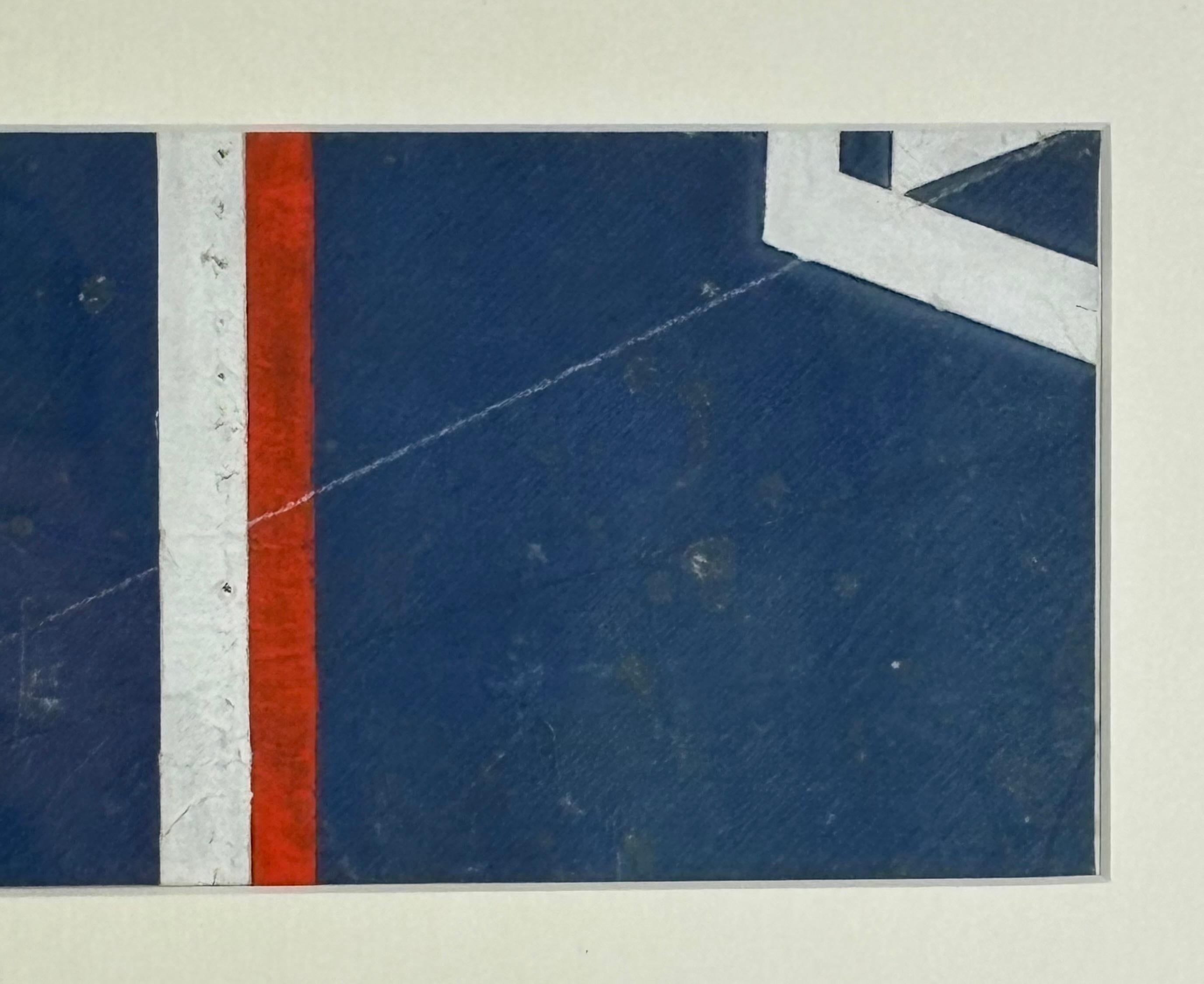 George Dannatt  (1915-2009), Brite,  Studie über die kleine rote Verwerfung