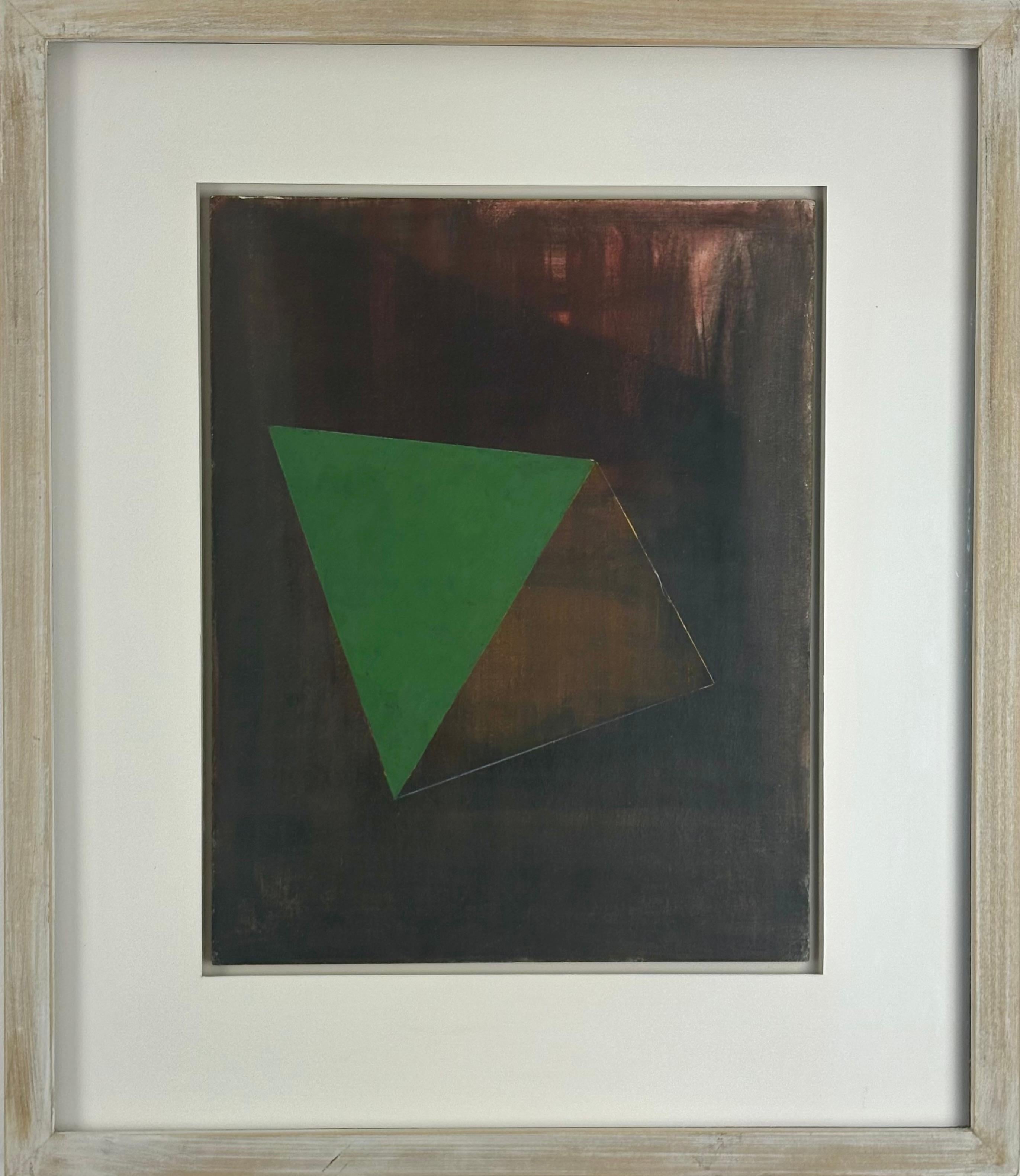 George Dannatt Britisch (1915-2009) Öl auf Holz. Ein unterschätzter St iveser Künstler aus der Schule der Moderne. Anspruchsvoll und ruhig mit einer schönen kräftigen Farbkombination und gut gerahmt 