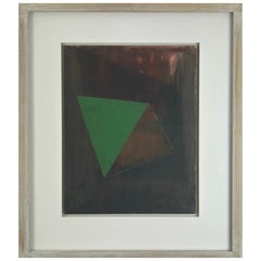 George Dannatt, "Augustnacht", Öl auf Holz, Brite (1915-2009)
