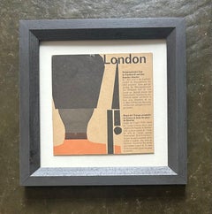 motifs de voyage : London Travel Ephemera, 1983