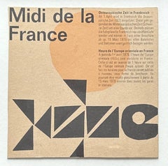 Motivi di viaggio: Midi de la France, Travel Ephemera, 1983