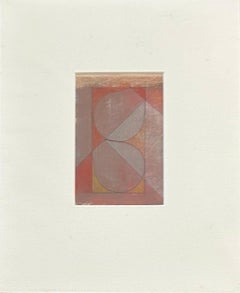 Basler Motif Series 1 No.2, Abstract Mixed Media on Paper, 1981