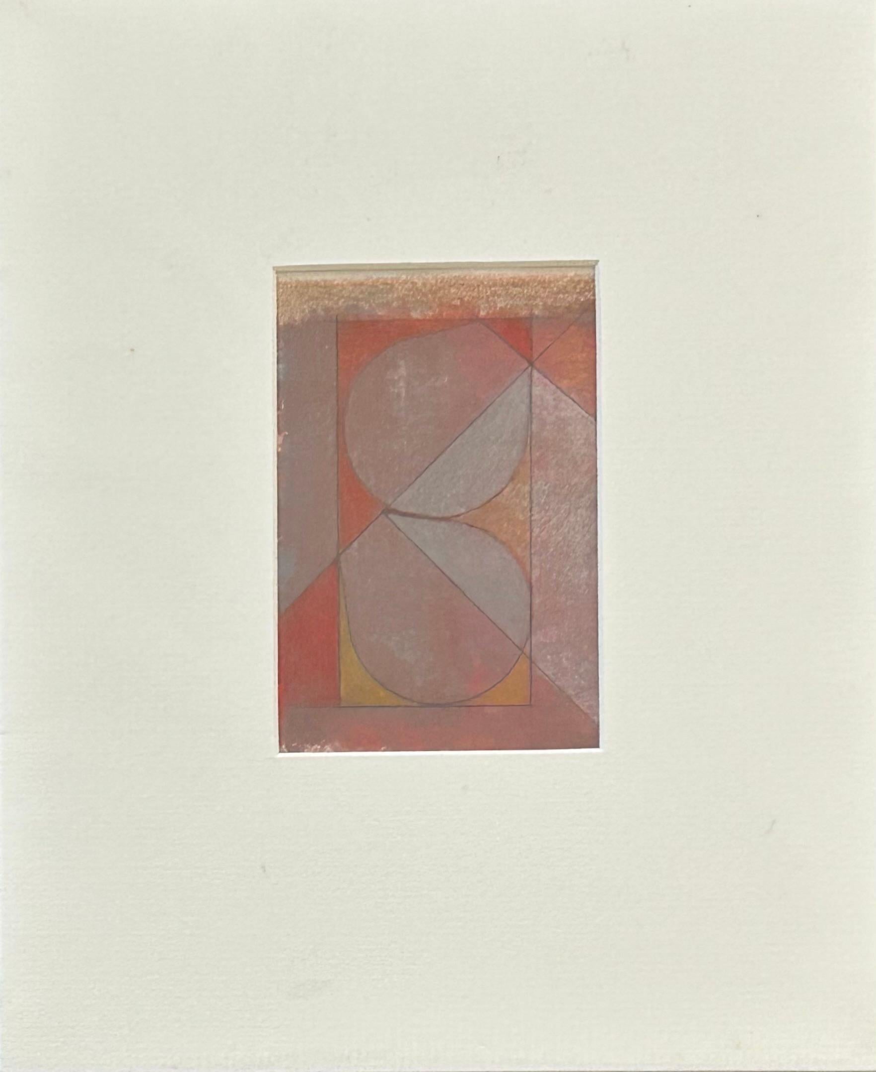 Basler Motif Serie 1, nº 2 - Painting Abstracto de George Dannatt