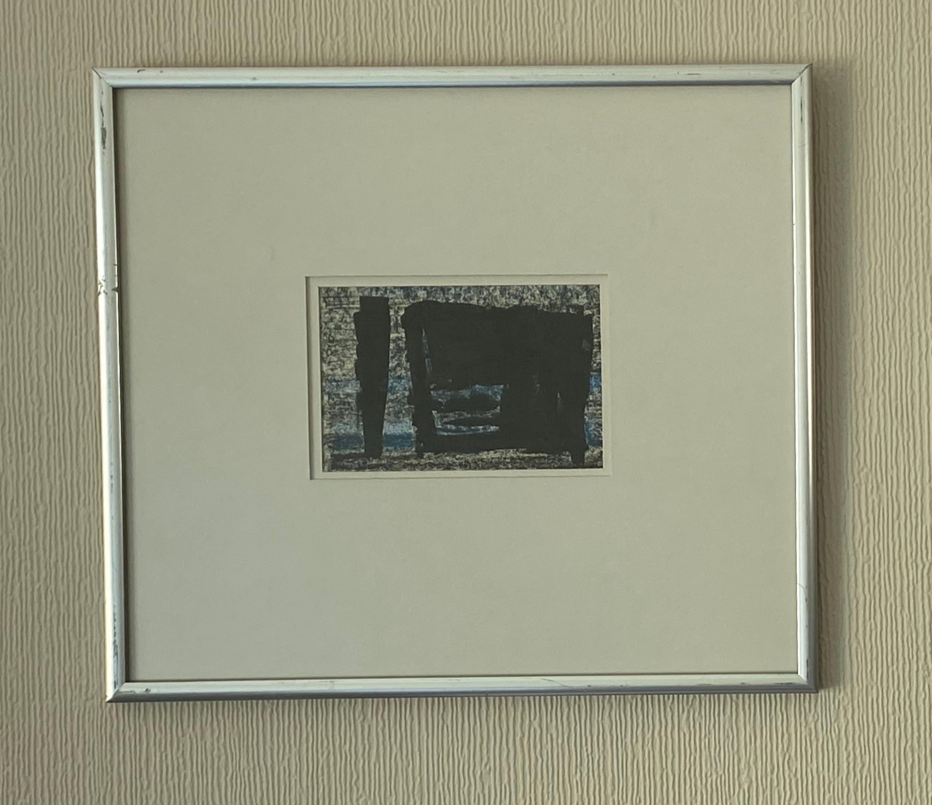 Schwarzstein Ledge No  1 (Abstrakt), Painting, von George Dannatt