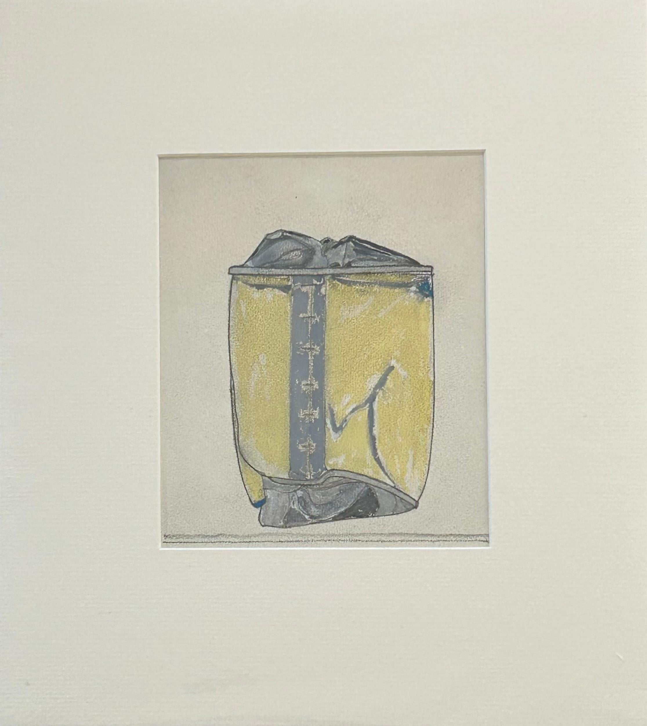 Cancrizan - Silver Grey - Painting de George Dannatt