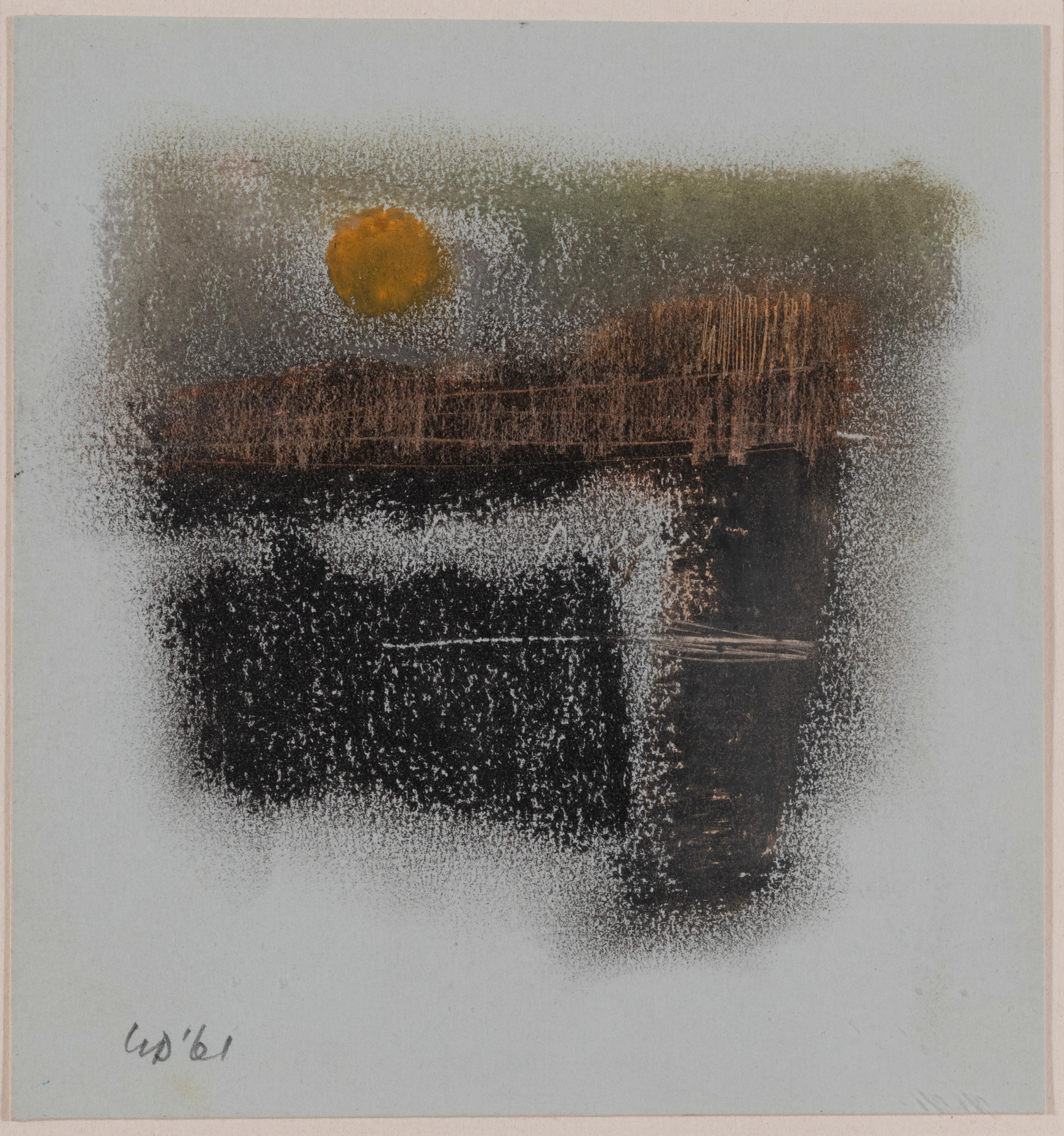 George Dannatt Abstract Painting - Copse
