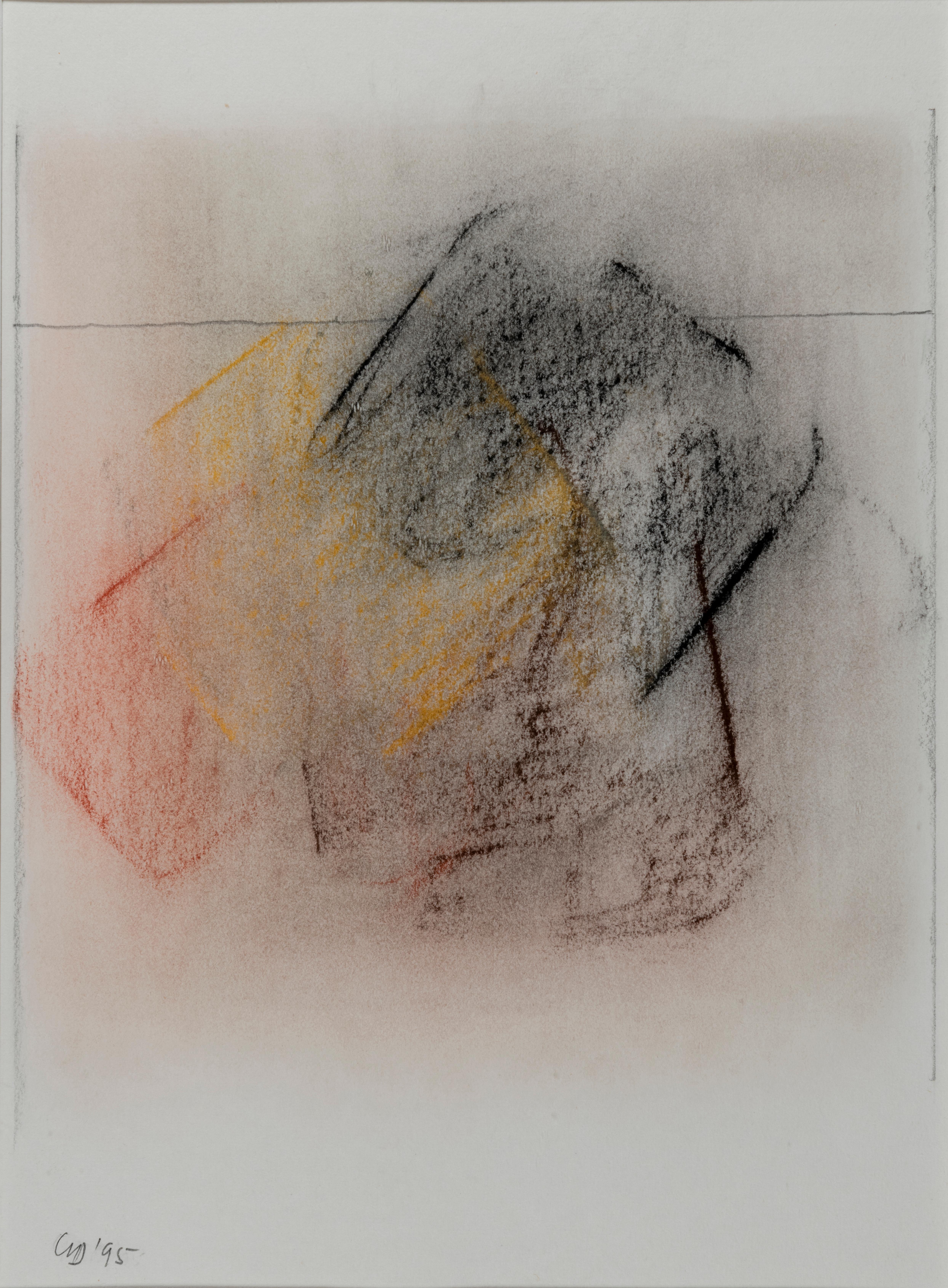 George Dannatt Abstract Painting - Deflection of Light - Venice No 1