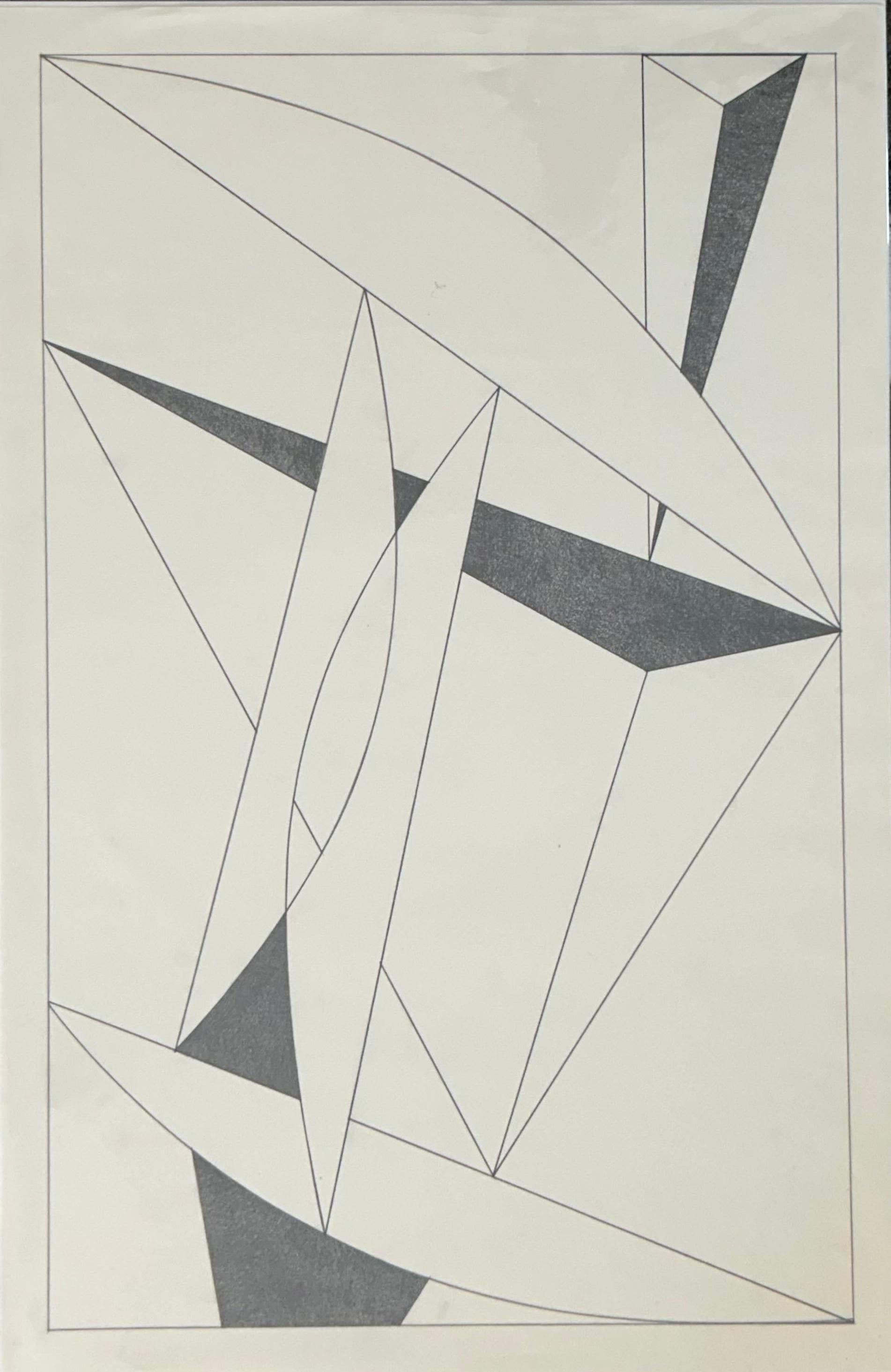 Formulare in Equipoise Nr. 2 - Version 1 (Abstrakt), Painting, von George Dannatt