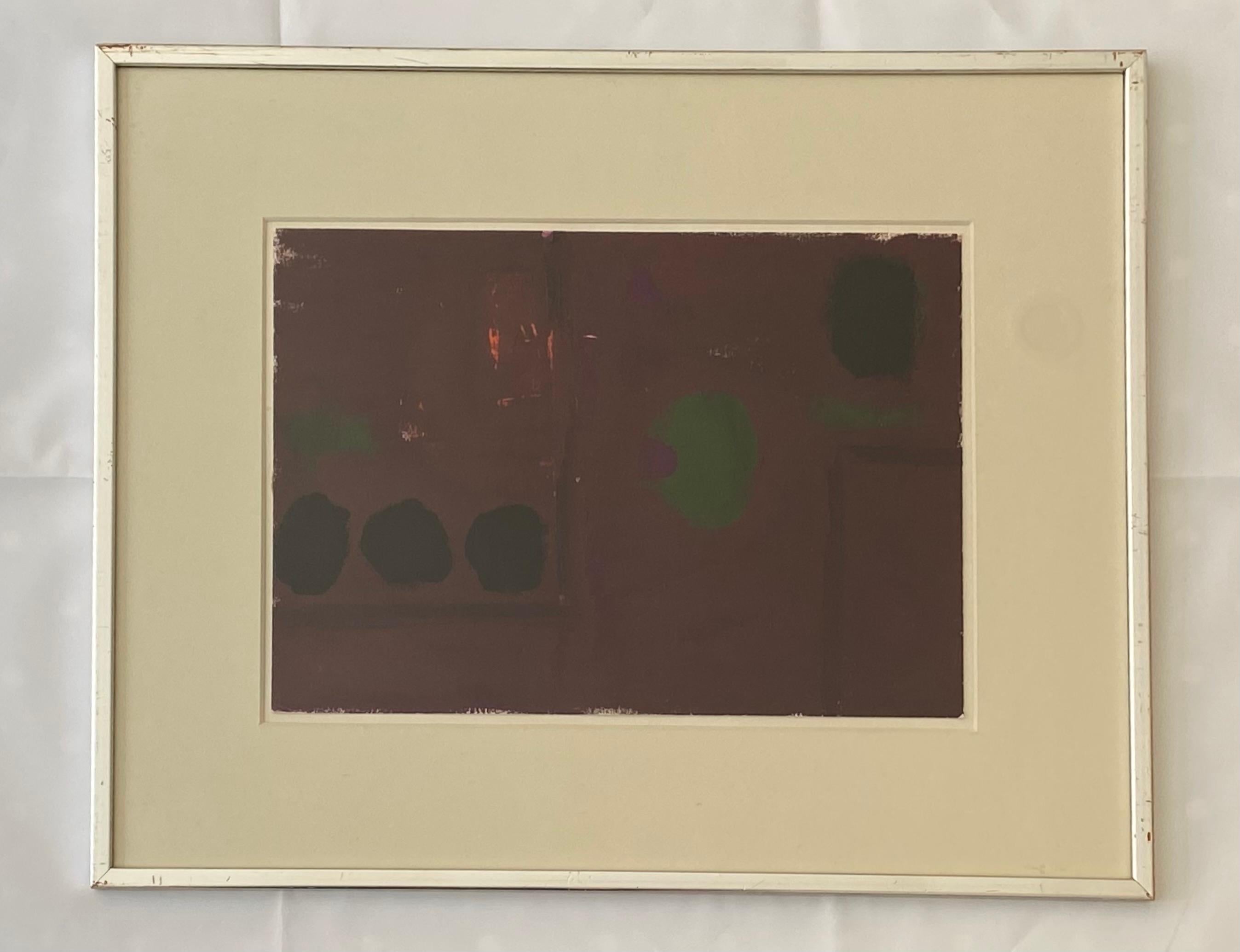 Lago Havannah n. 1 - Painting Astratto di George Dannatt