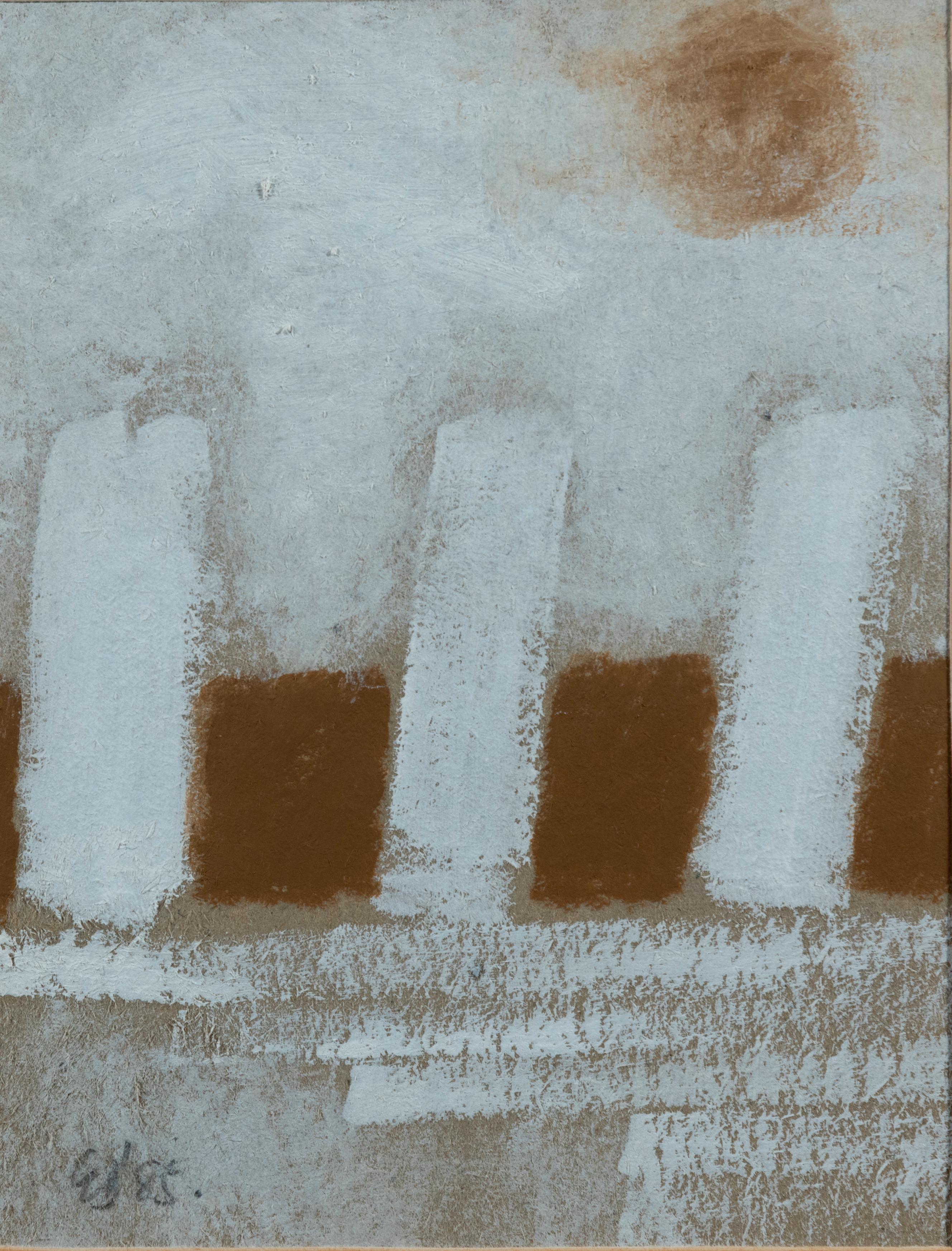 George Dannatt Abstract Painting - Henge Line 