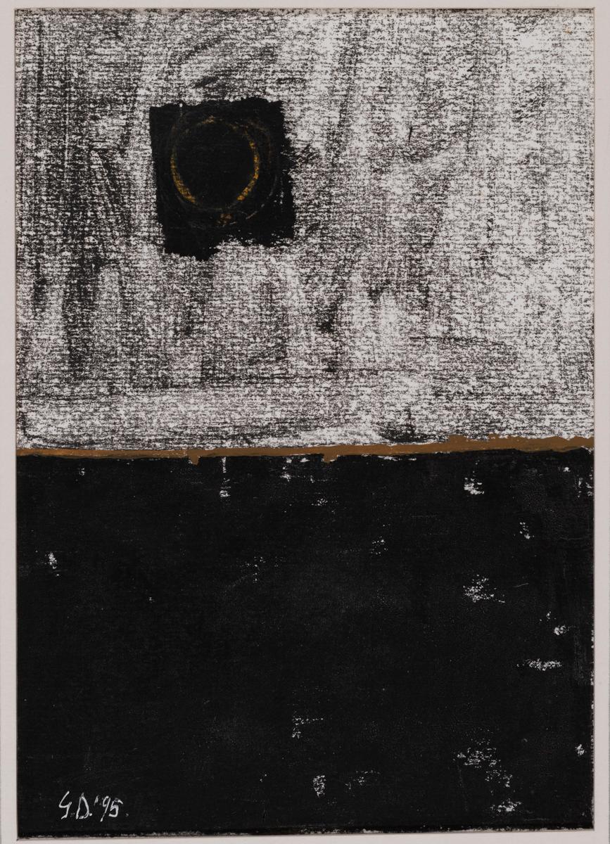 Nocturne in Schwarz – Painting von George Dannatt