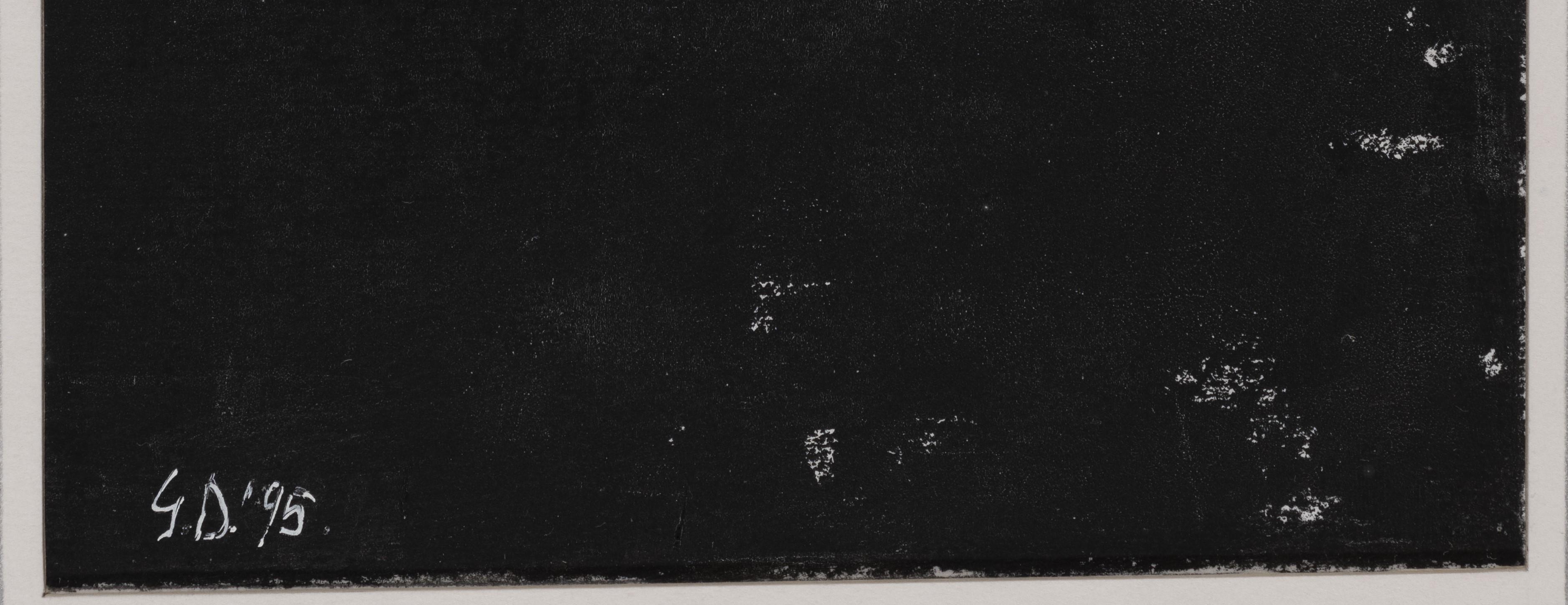 Nocturne in Schwarz (Abstrakt), Painting, von George Dannatt