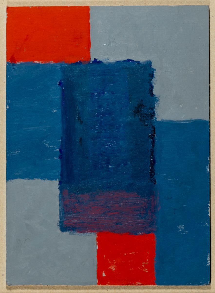 Abstract Painting di George Dannatt - Pittura - Inverno 1992