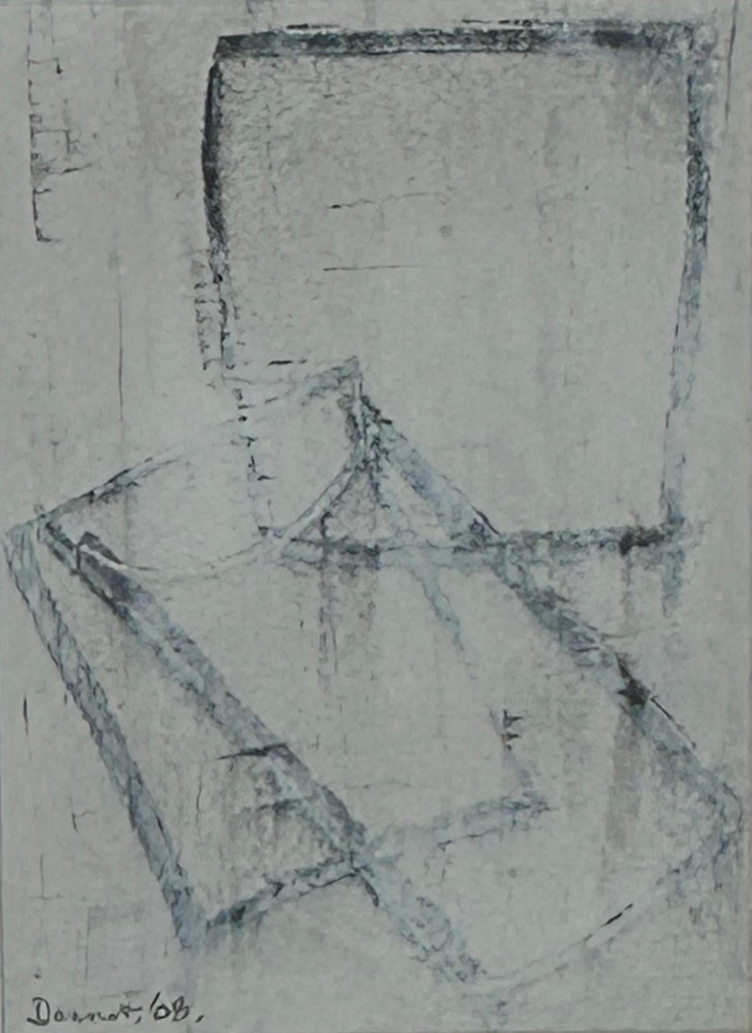 Series of Small Paintings in Graphite &  Pencil en venta 1