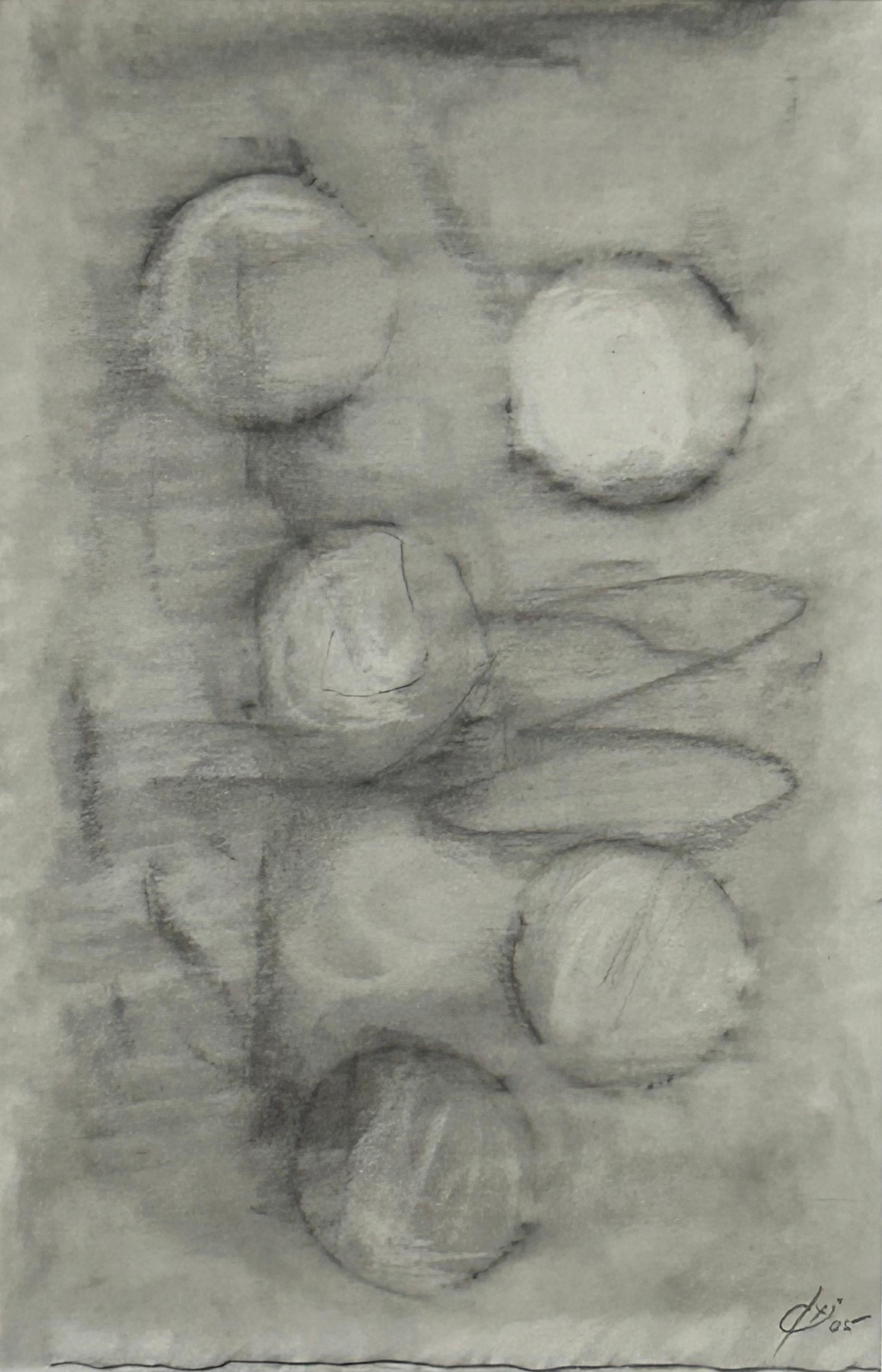 Untitled Drawing - Art Abstracto de George Dannatt
