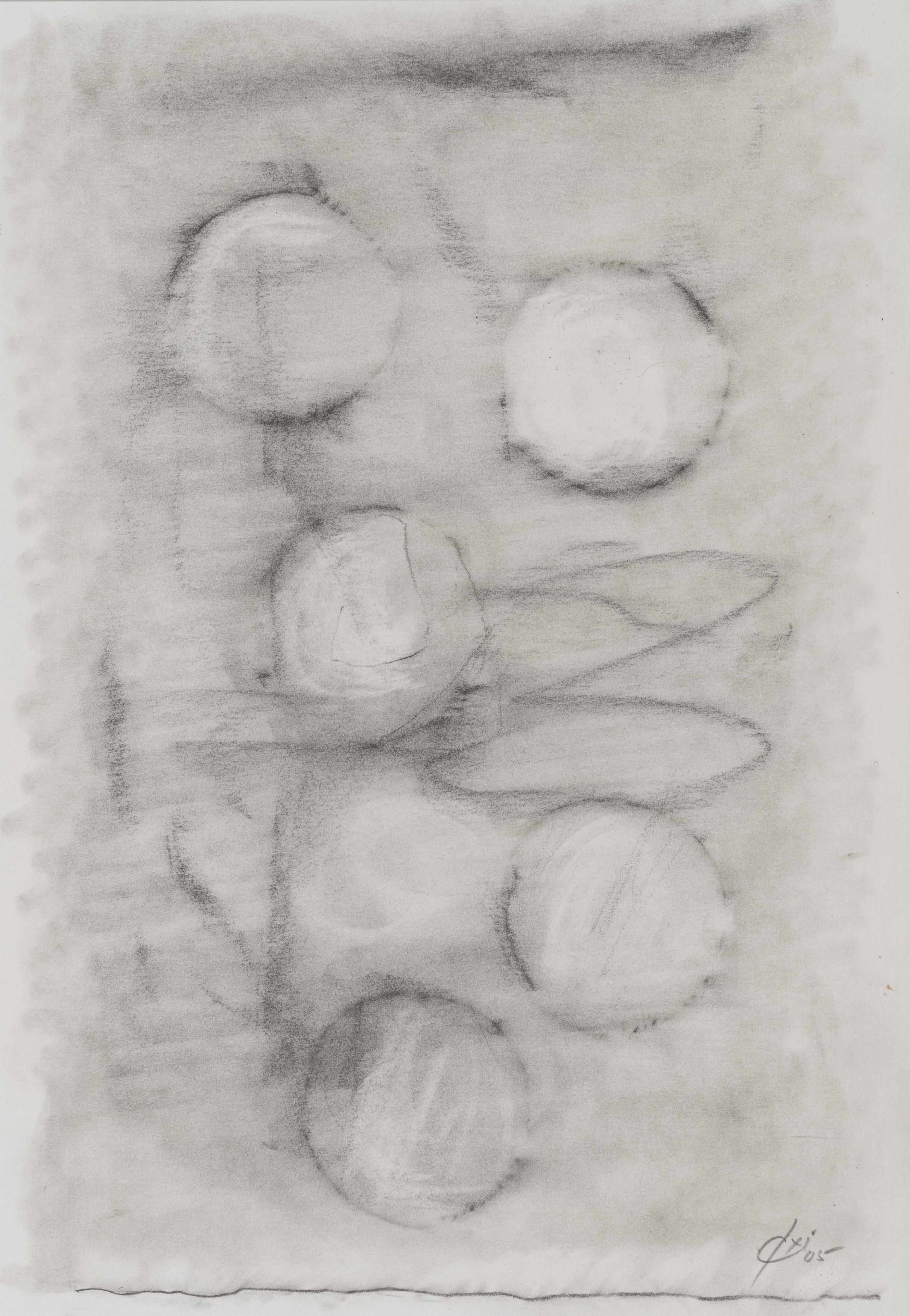 Abstract Drawing de George Dannatt - Untitled Drawing