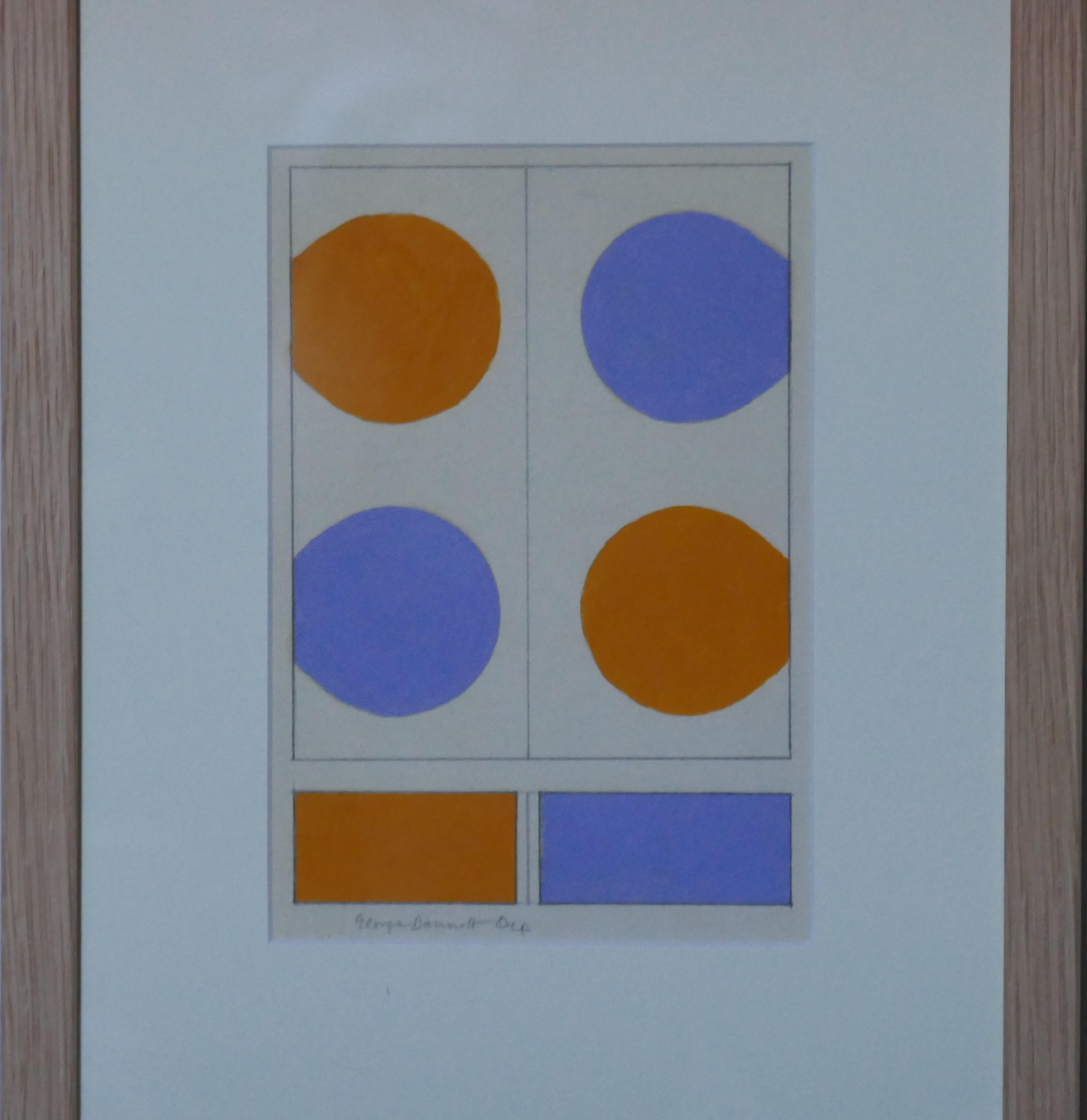 Senza titolo - Painting Astratto di George Dannatt