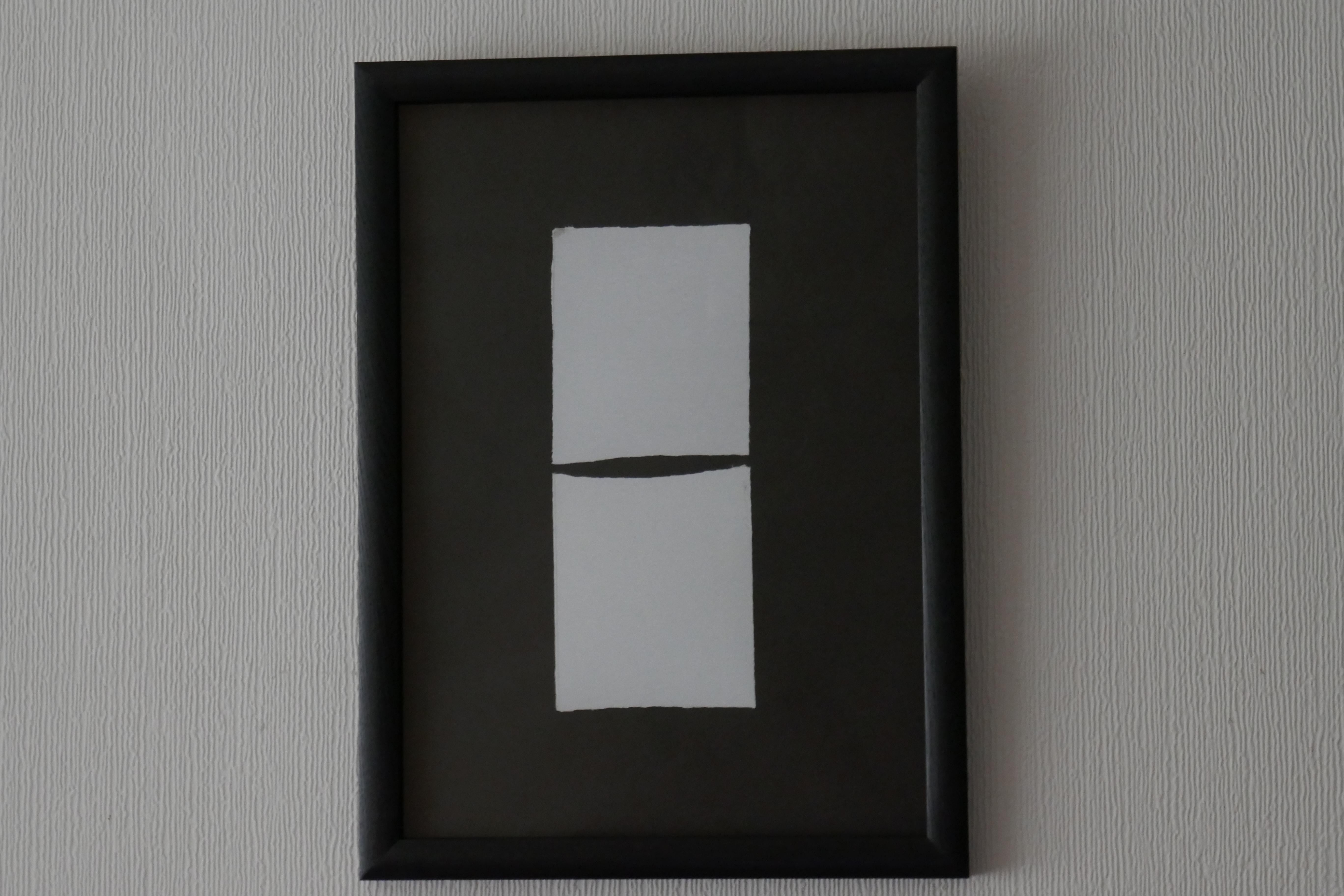Untitled - Gris Abstract Painting par George Dannatt