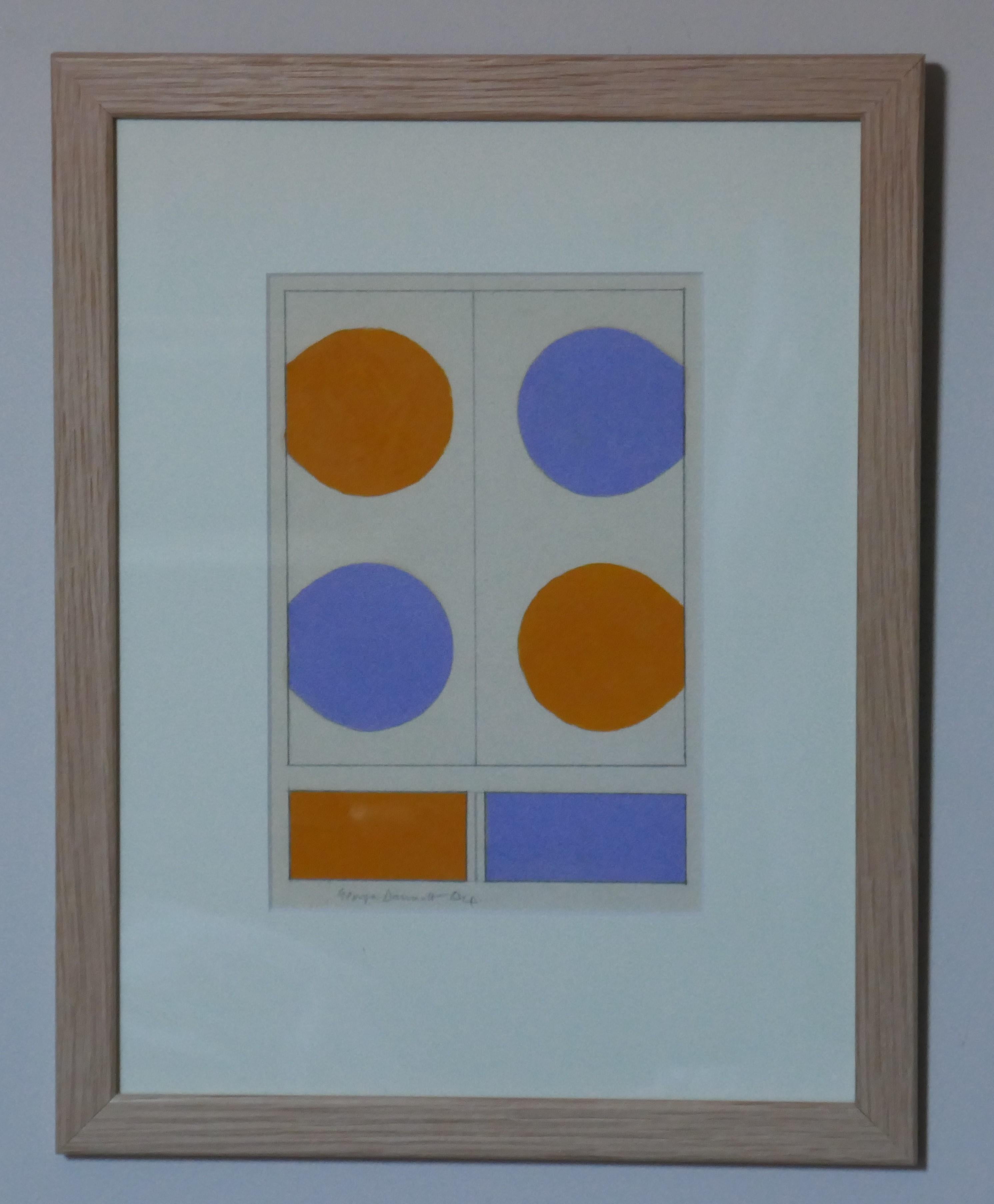 Abstract Painting di George Dannatt - Senza titolo