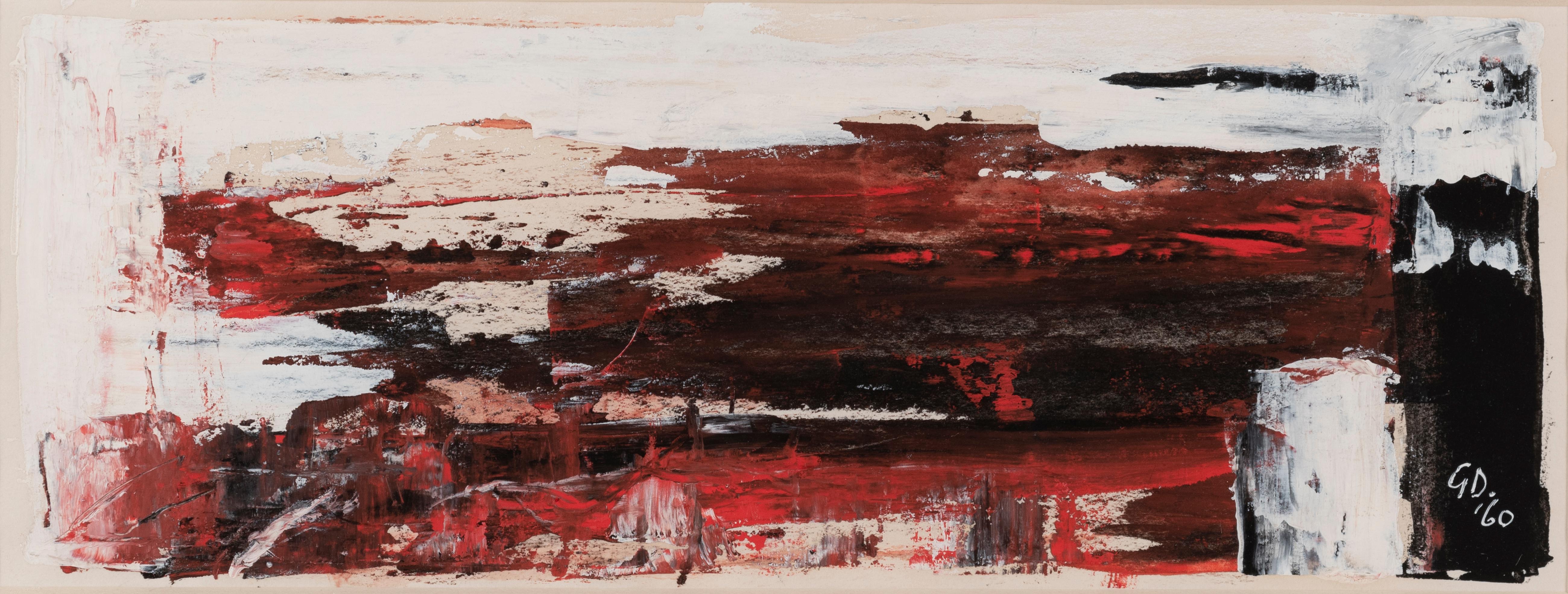 Abstract Painting di George Dannatt - Whiting