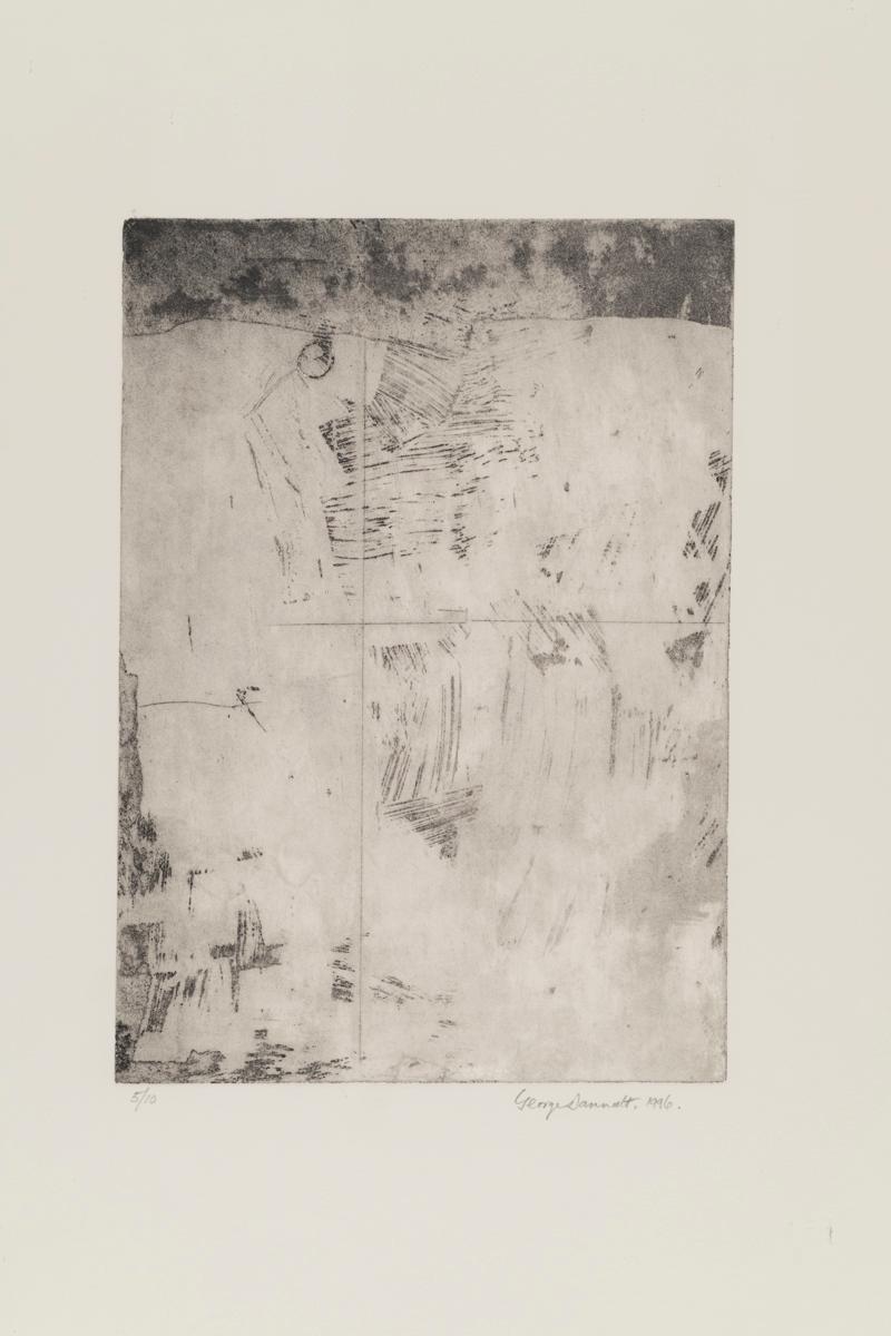 Abstract Print George Dannatt - Dartmoor