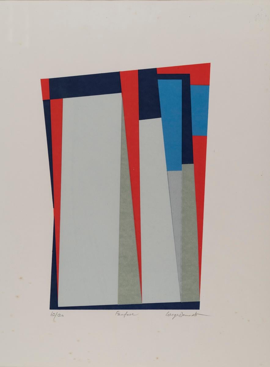Fanfare - Abstract Print by George Dannatt