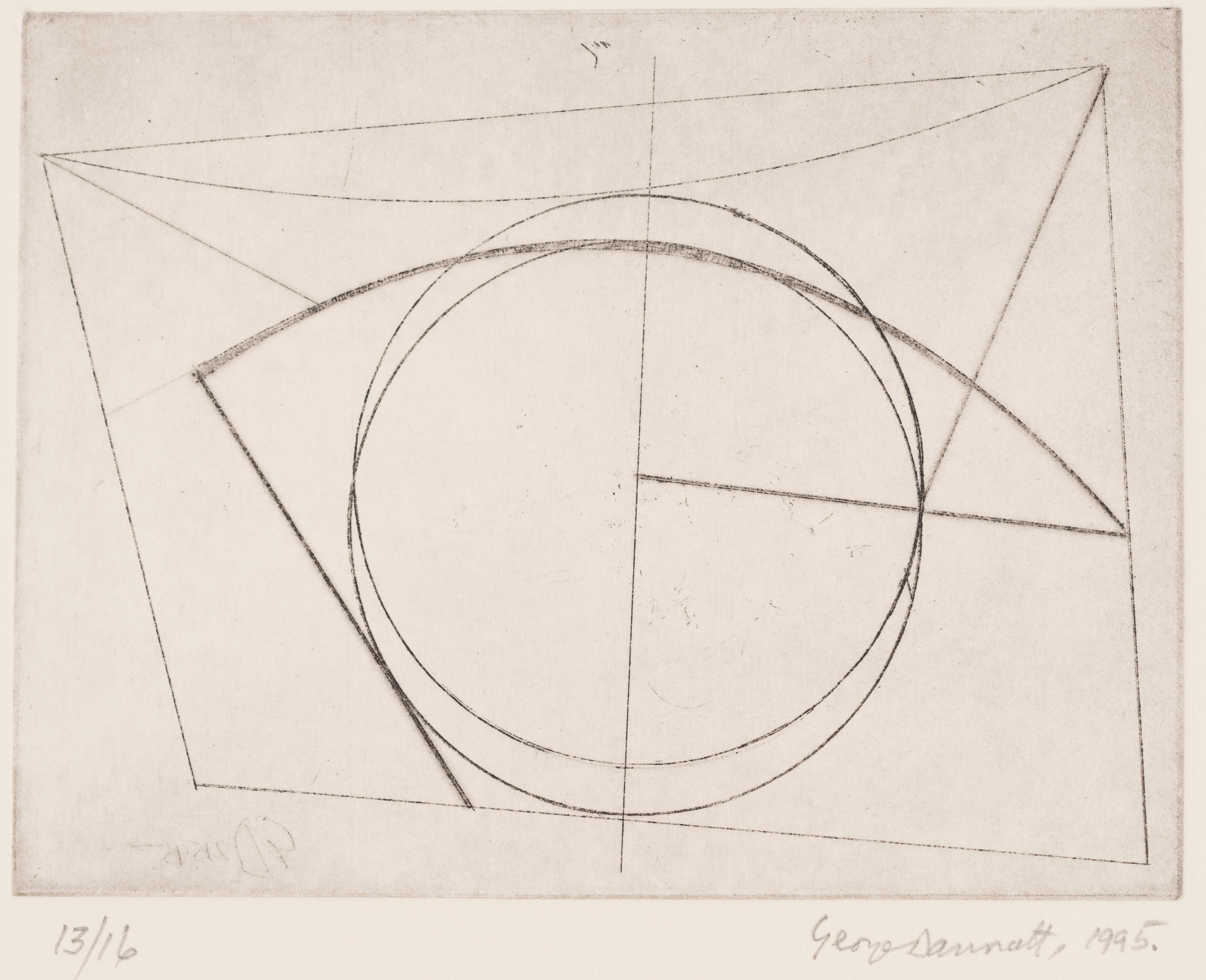 Zeichnung Nr. 2 der Linie – Print von George Dannatt