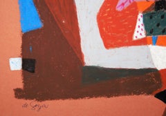 Abstrakte Komposition – Mischtechniken des mittleren 20. Jahrhunderts von George De Goya