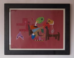 Abstract Piece - Mid 20th Century Animal Abstract Piece by George De Goya