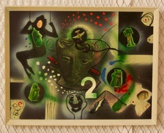 Conquerors Q - Abstract Dr Who Sci Fi - Mid 20th Century by George De Goya