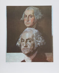 George Washington, Lithograph by George Deem