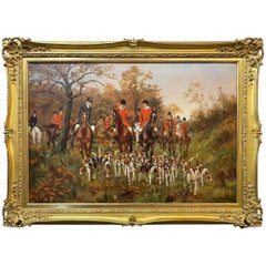 Antique The Pytchley Hunt