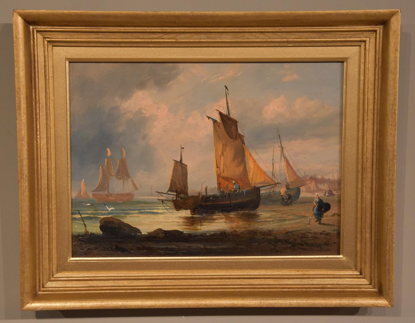 Oil Painting Pair by George Dodgson Callow 