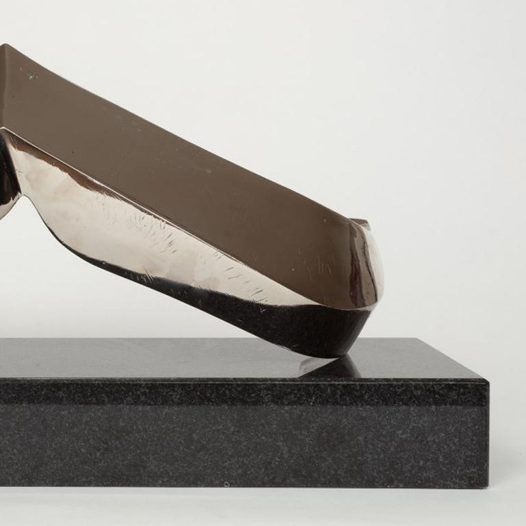 Flight - Gray Abstract Sculpture by George Dunbar
