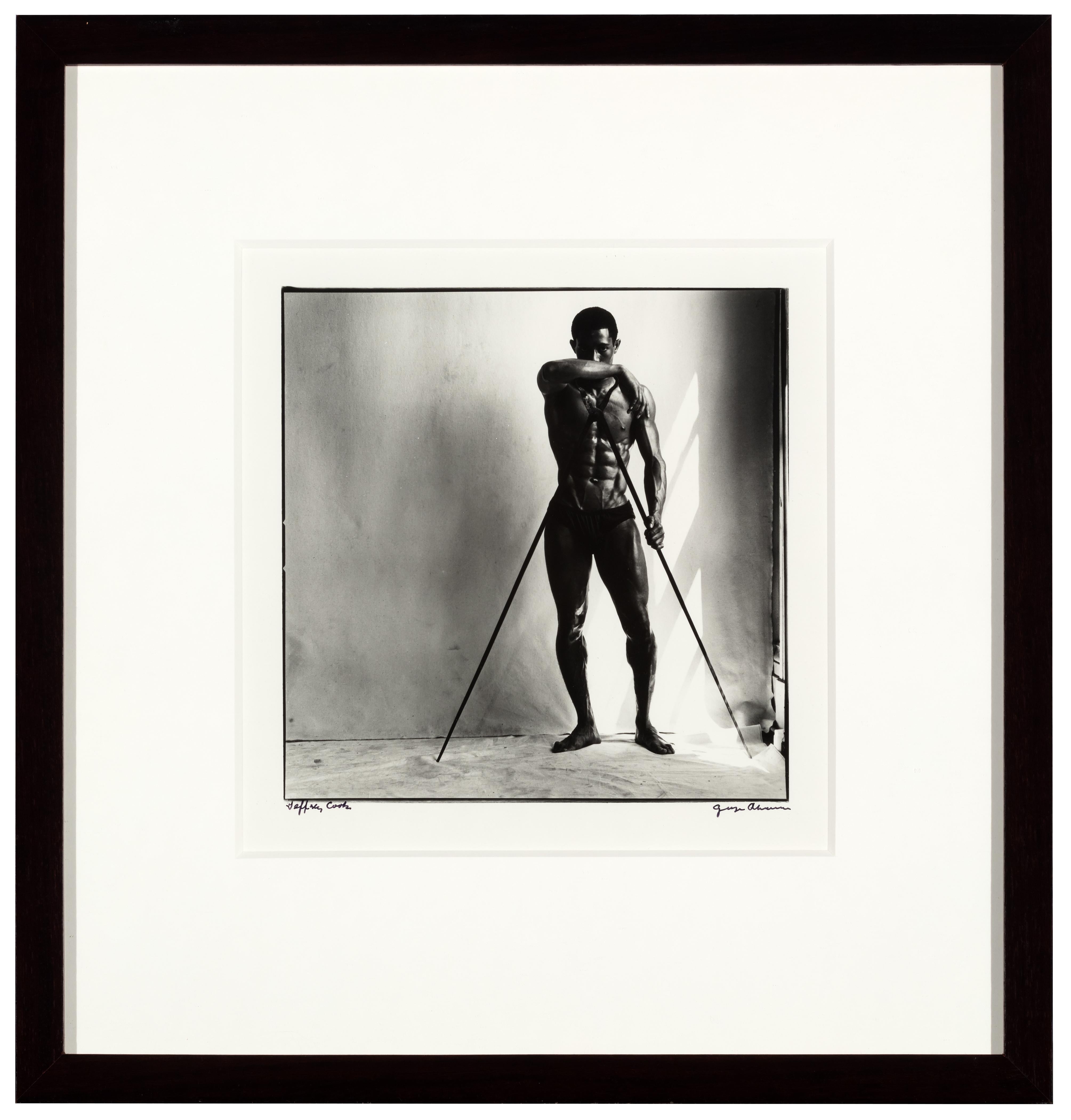 George Dureau Black and White Photograph - Jeffrey Cook