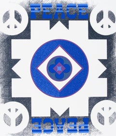 "Paz" (de la Carpeta de la Paz I), 1970, Serigrafía, Firmado