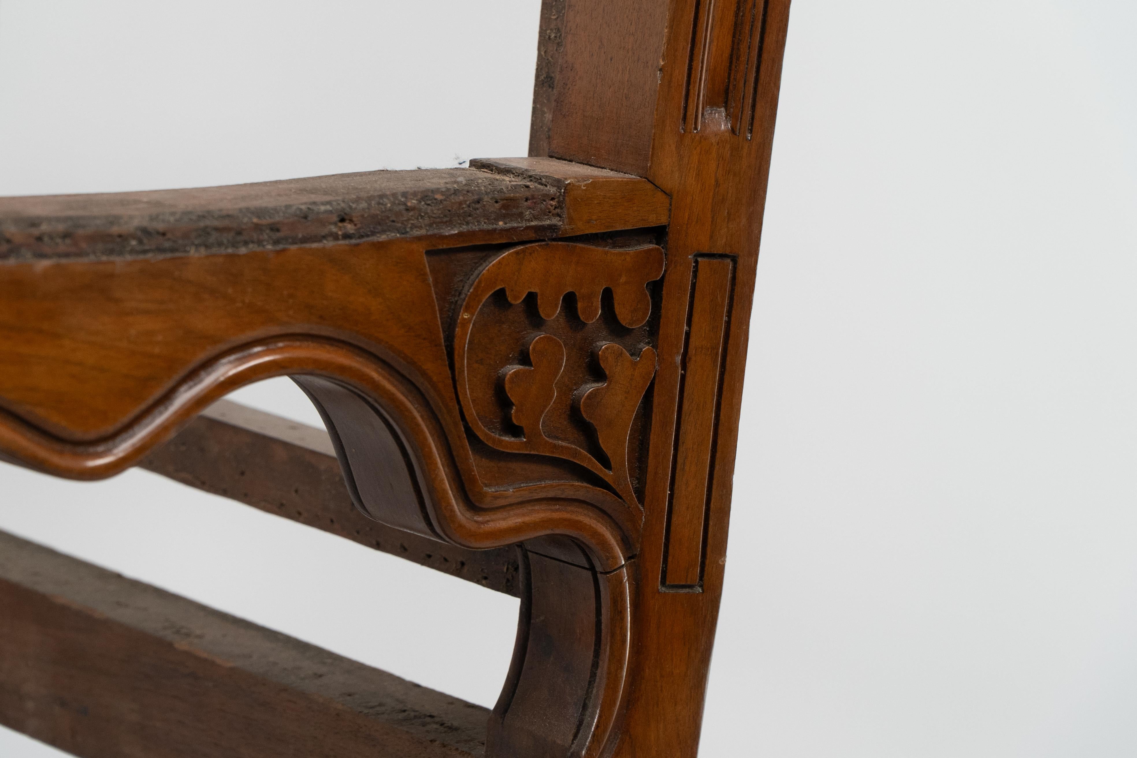 George Edmund Street. Judges armchair designed for The Royal Courts of Justice. For Sale 2