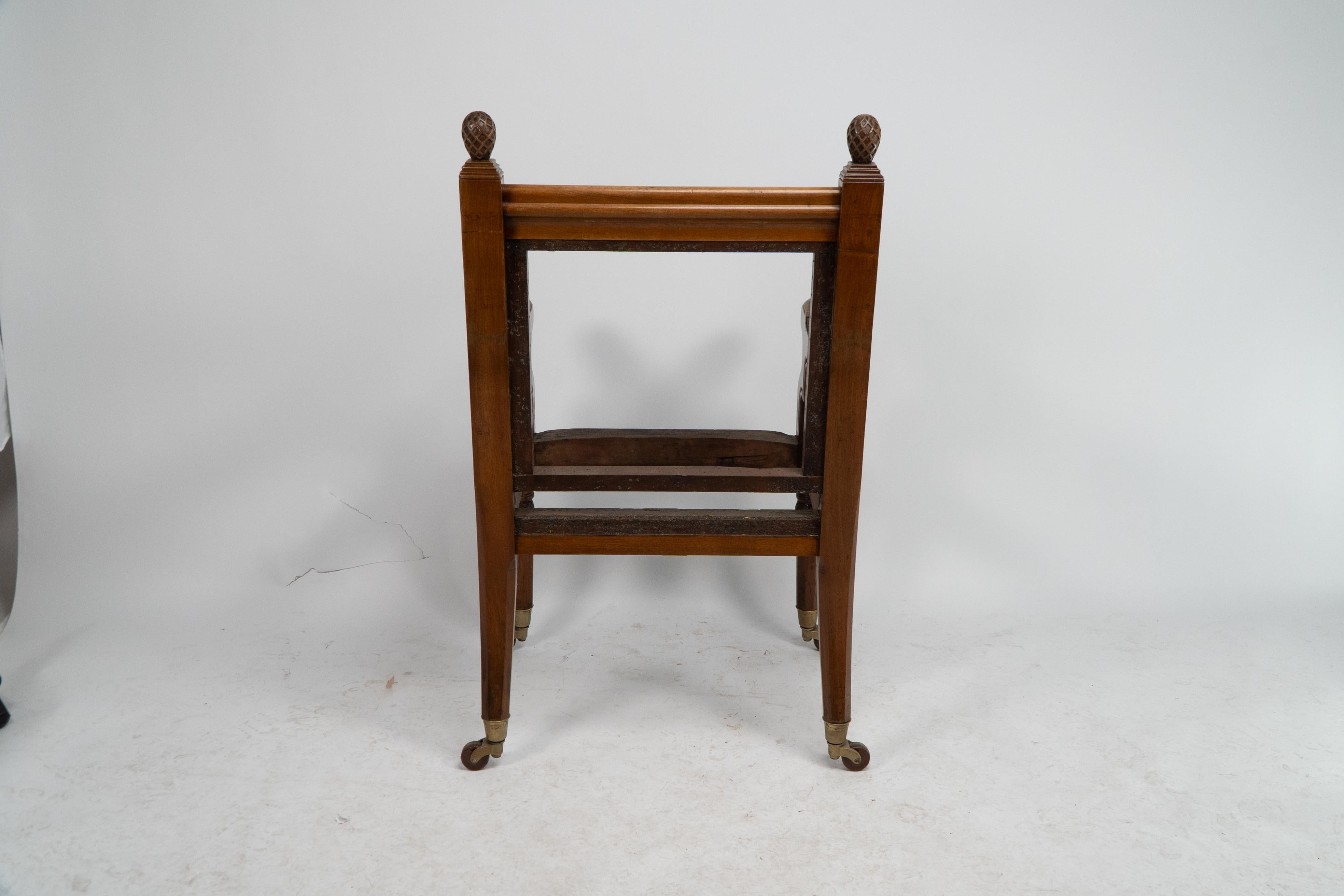 George Edmund Street. Judges armchair designed for The Royal Courts of Justice. For Sale 7