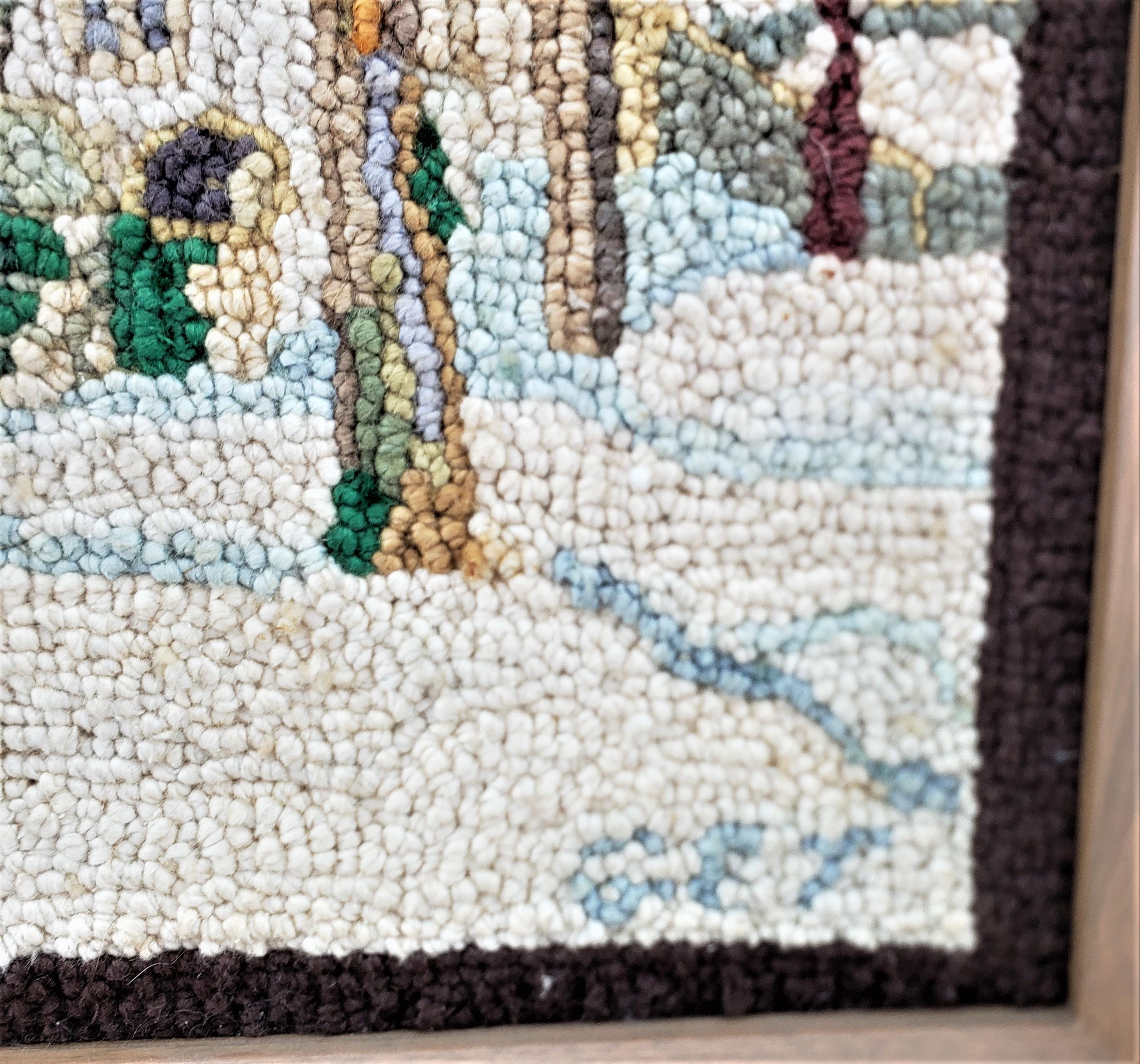 George Edouard Tremblay Volkskunst-Teppich mit Kapuze, Matt oder Wandteppich mit Kapuze im Zustand „Gut“ im Angebot in Hamilton, Ontario