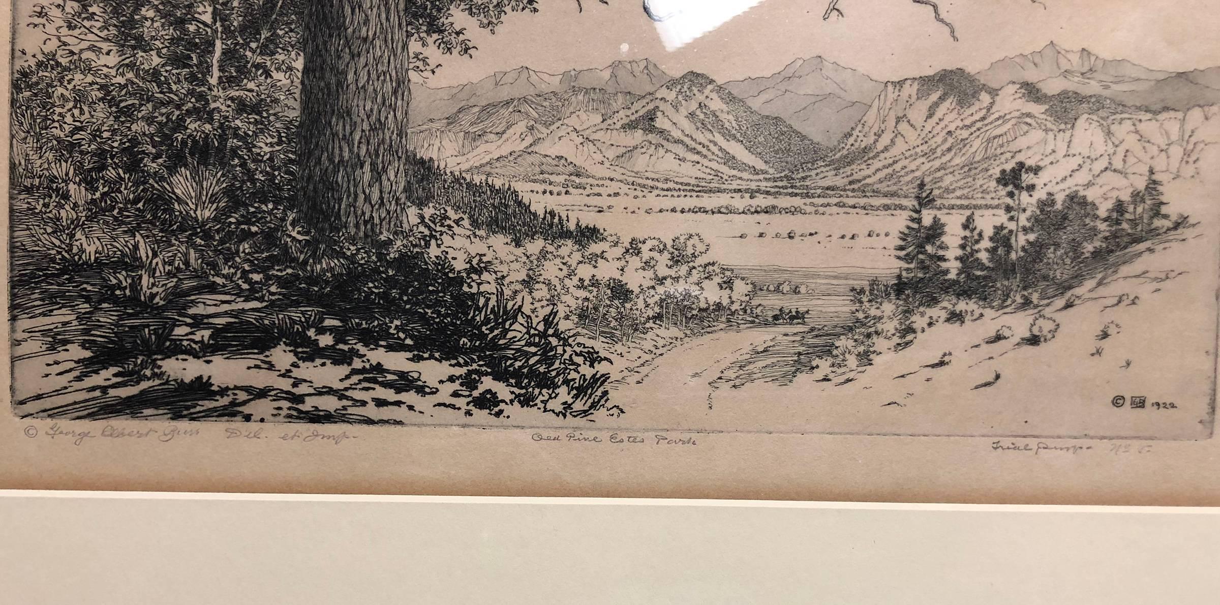 george elbert burr etchings for sale