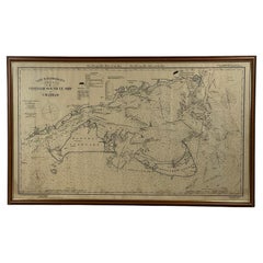 Used George Eldridge Chart "C" Vineyard Sound Lightship to Chatham