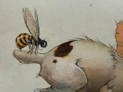 "When You Are on a Good Thing, Stick to It!" Satirical Print by George Studdy