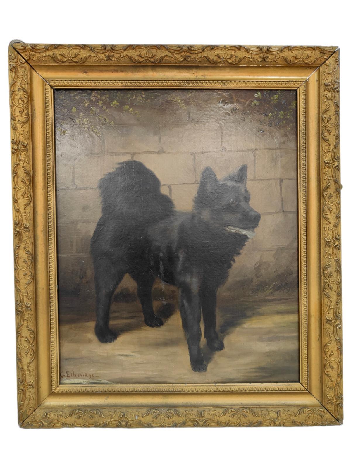 George Etheridge, Öl auf Leinwand, 19. Jahrhundert im Zustand „Gut“ im Angebot in Madrid, ES