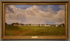 Oil Painting by George Fall "The Encampment"