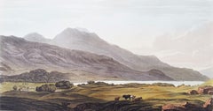 Ben Lawers /// George Fennell Robson Antique Scottish Landscape Engraving Scene