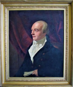 19ème siècle  Portrait de Spencer Perceval attribué à George Francis Joseph