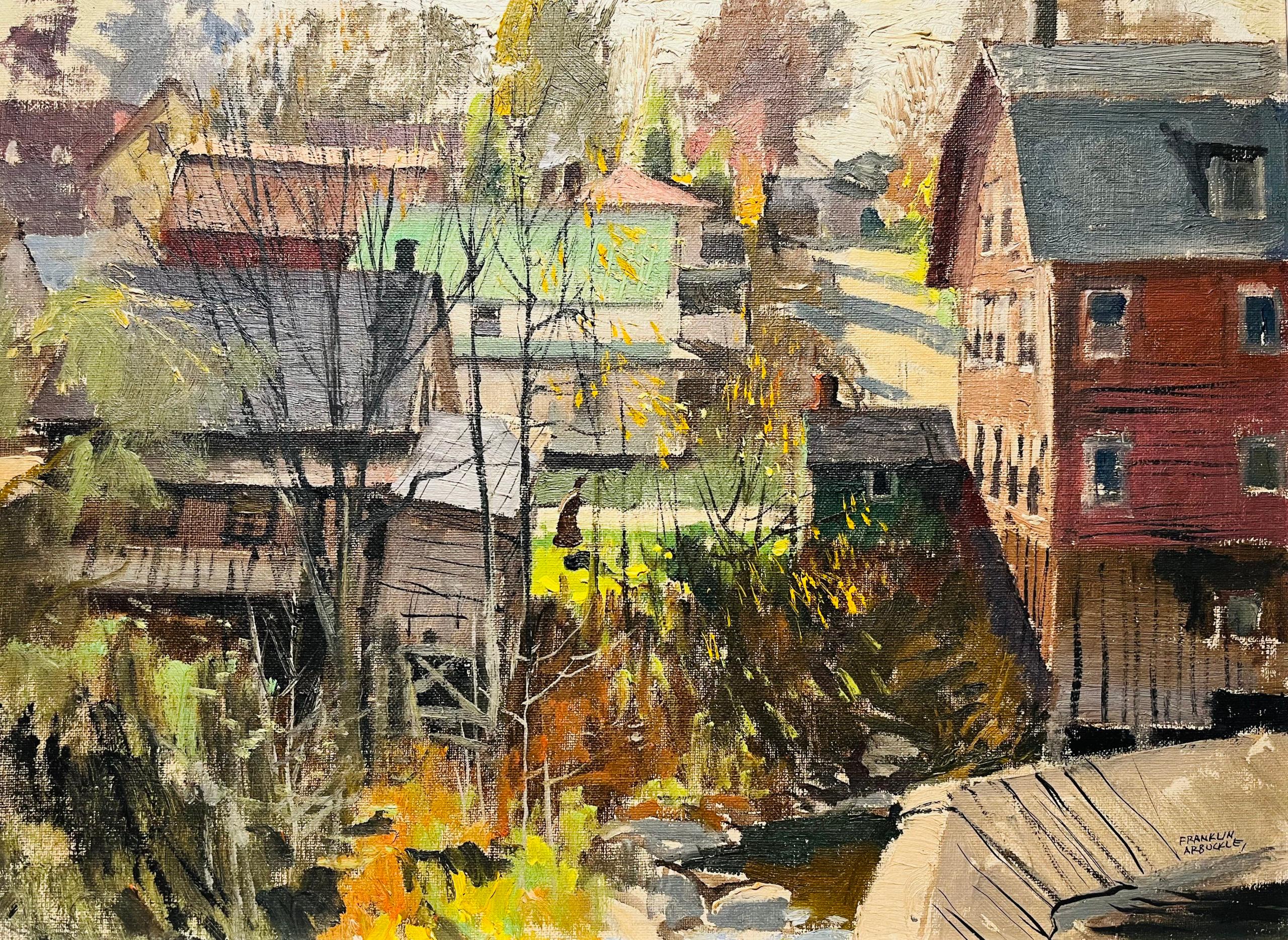 George Franklin Arbuckle Landscape Painting - Mansonville, Quebec