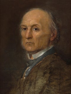Portrait Of Prime Minister William Ewart Gladstone By George Frederic Watts